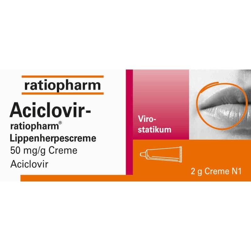 ACICLOVIR-ratiopharm Lippenherpescreme