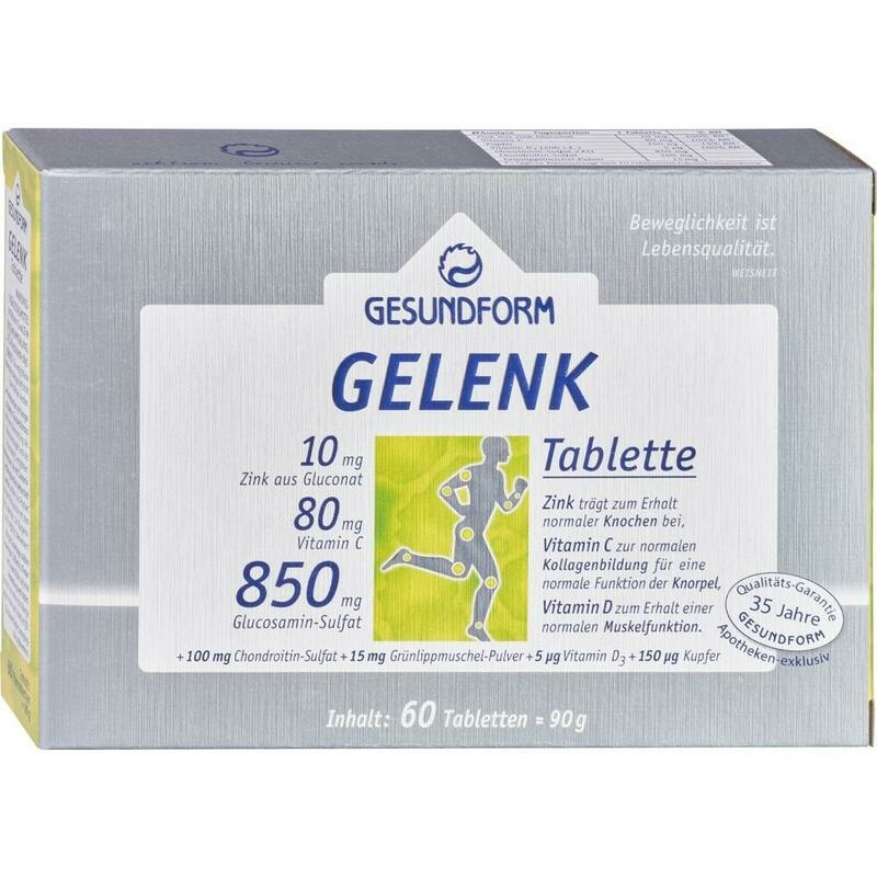 GESUNDFORM Gelenk-Tabletten