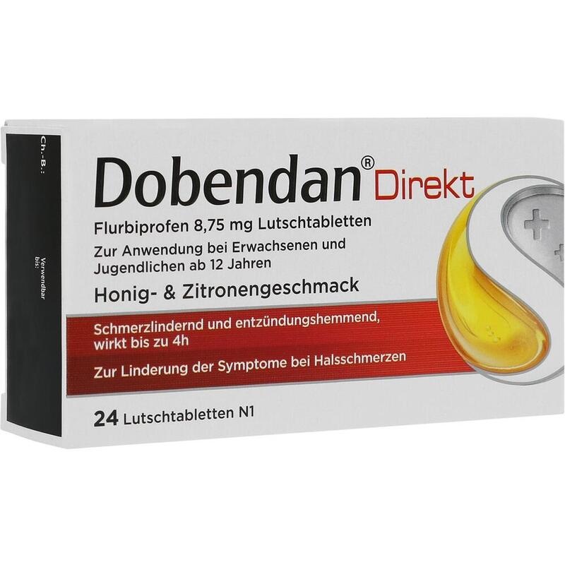 DOBENDAN Direkt Flurbiprofen 8,75 mg Lutschtabl.