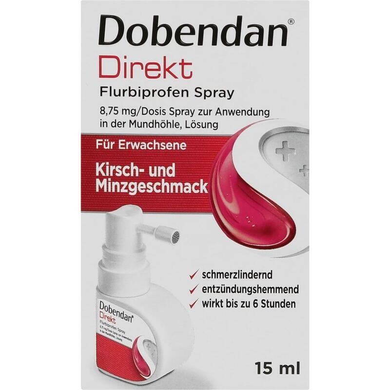 DOBENDAN Direkt Flurbiprofen Spray 8,75mg/Dos.Mund