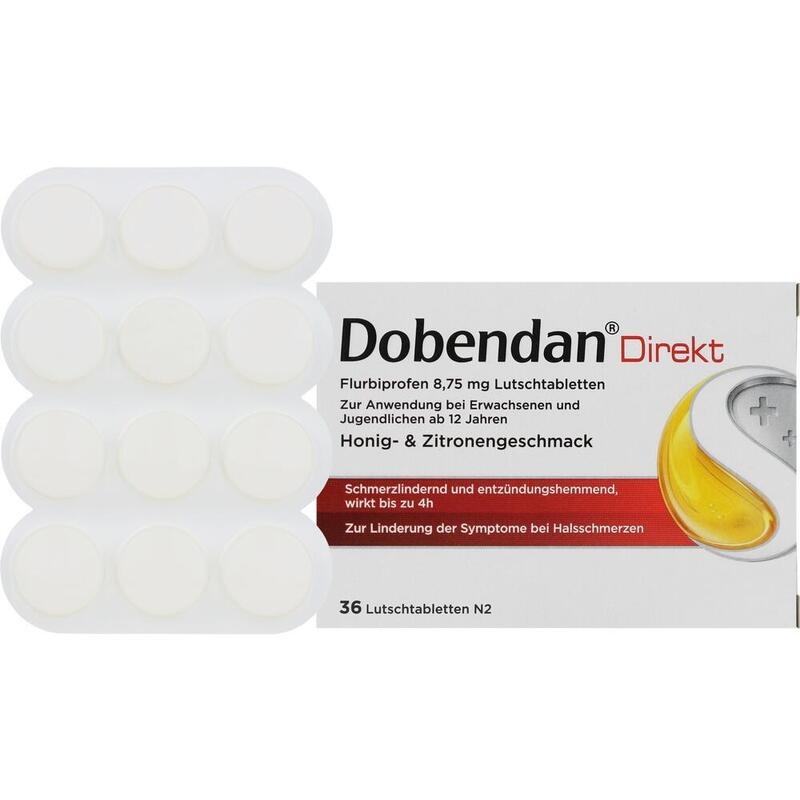 DOBENDAN Direkt Flurbiprofen 8,75 mg Lutschtabl.